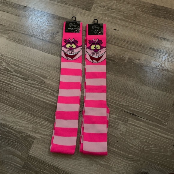 ALICE IN WONDERLAND OVER THE KNEE SOCKS (DISNEY) - Picture 2 of 3